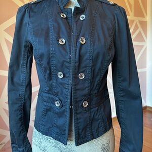 White House Black Market Black Jacket, size 6.